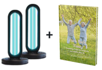 2x Bundle - UVO254™ Powered Home Disinfection Tower + 1 free ebook