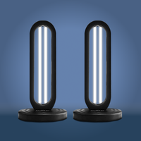 Paquet de 2 - UVO254™ Lampe de désinfection domestique alimentée